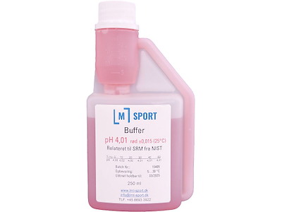 Buffer 250 ml | pH 4 | Doseringsflaske