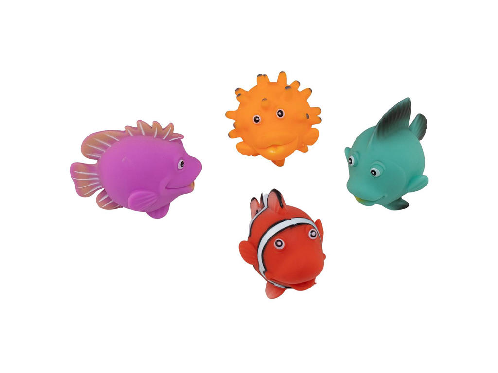 Badelegetøj | "Koralfisk" 4 stk | Rätt Start