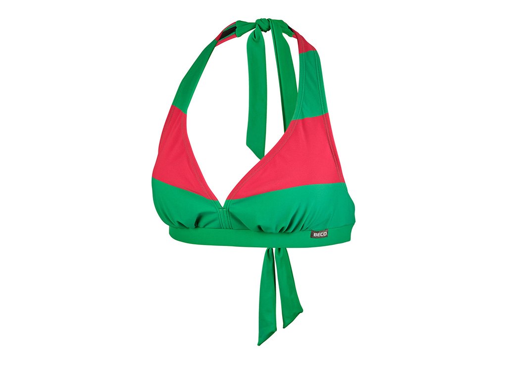 Bikini overdel | Hawaii Stripes | Halter Neck  | C-skål | BECO