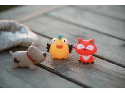 Badelegetøj | "Husdyr" 3 stk | Rätt Start