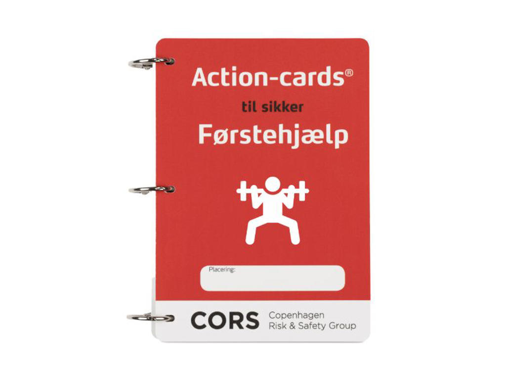 Førstehjælpsguide t/fitnesscentre | Action-cards®
