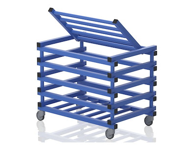 Vogn m/låg 104 x 69 x 84 cm | TD(S) | Vendiplas