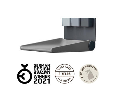 Væghængt puslebord | Wally™ | Leander