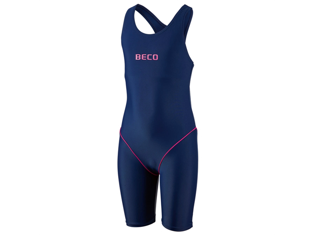 Badedragt t/piger | M/lange ben | Ensfarvet | BECO