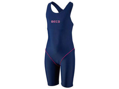 Badedragt t/piger | M/lange ben | Ensfarvet | BECO