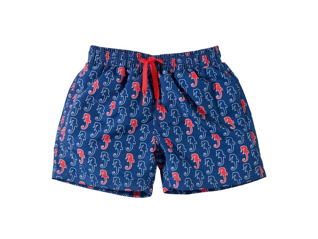 Badeshorts t/drenge | m/søhestprint | BECO