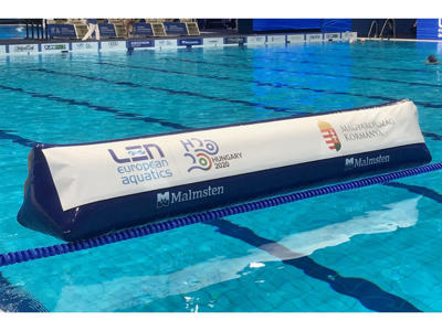 Reklamebøje t/vandpolo | L3962 x B708 x H630 mm | Malmsten