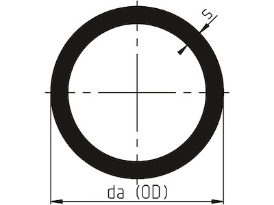 PVC-Rør |  PN6 | Med limmuffe