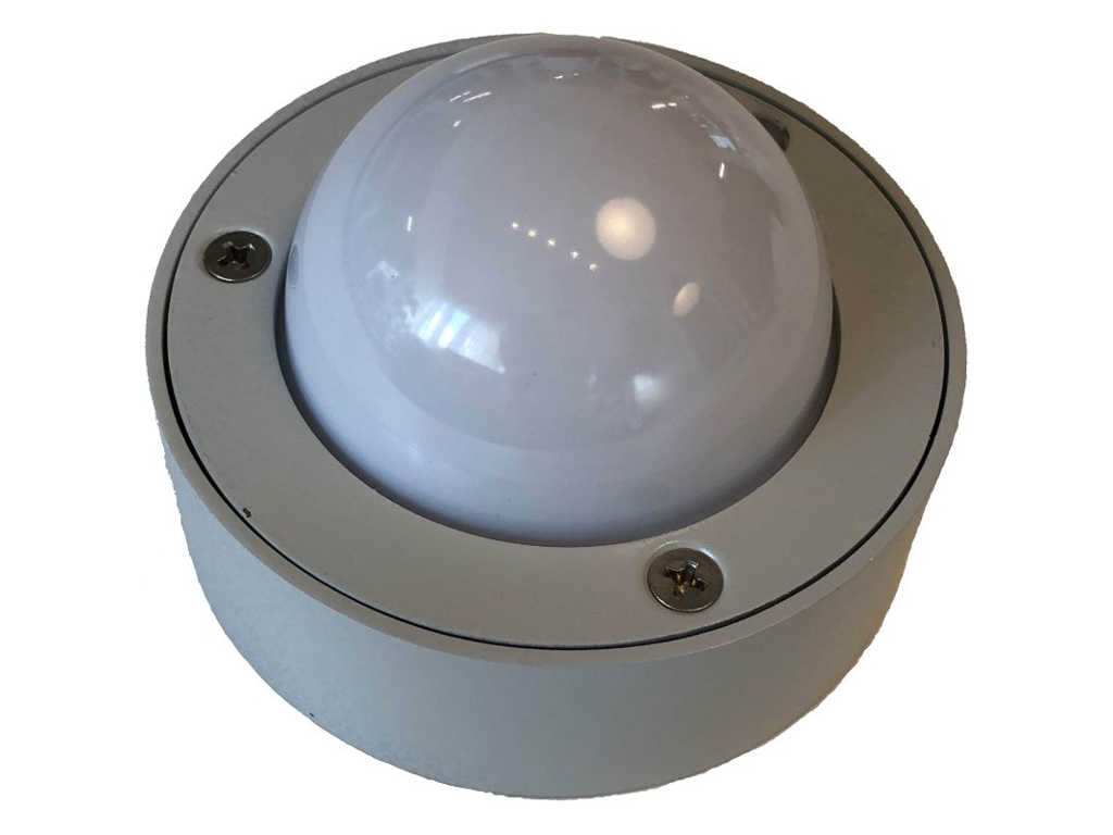 LED lys, Trafiklys rutsjebane 12V, Rød, Ø90