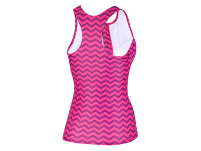 Træningstop t/kvinder | "Zigzag" | BECO BEsuit® 