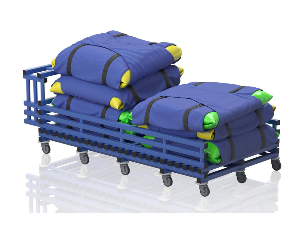 Vogn 229 x ll1 x 89 cm | AC1000 | Vendiplas