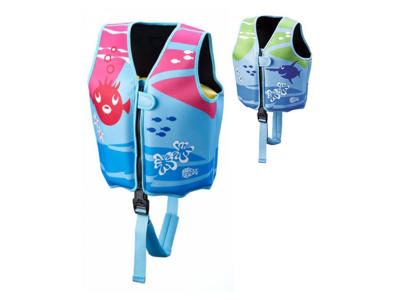 Svømmevest t/børn | 15-30 kg | M/benstrop | BECO Sealife®