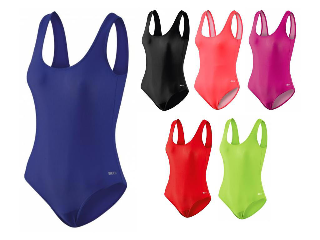 Badedragt t/kvinder | Ensfarvet | BECO