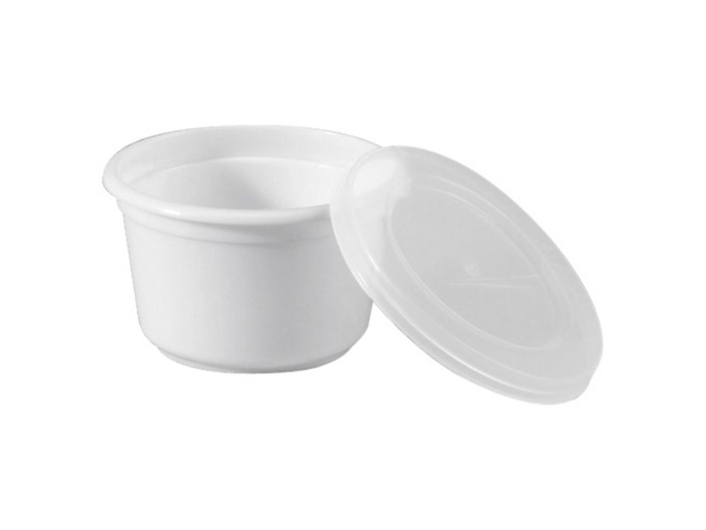 Portionsbæger med låg | Finnsa