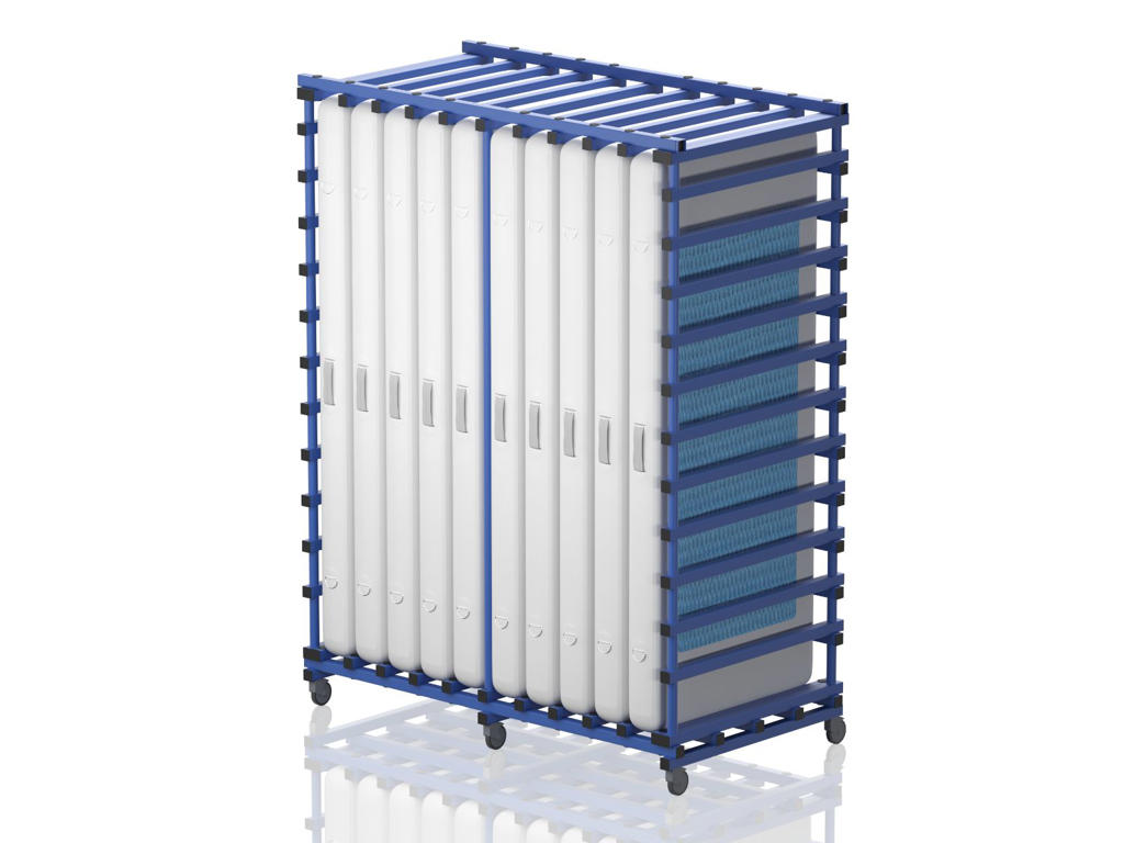 Vogn 194 x 102 x 254 cm | AQM(10) | Vendiplas