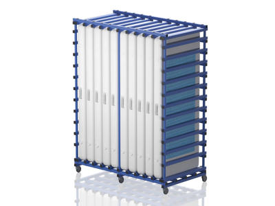 Vogn 194 x 102 x 254 cm | AQM(10) | Vendiplas