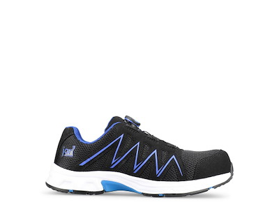 Sikkerhedssko | Elten | Jo Speedy Boa® Black-Blue Low | 12171