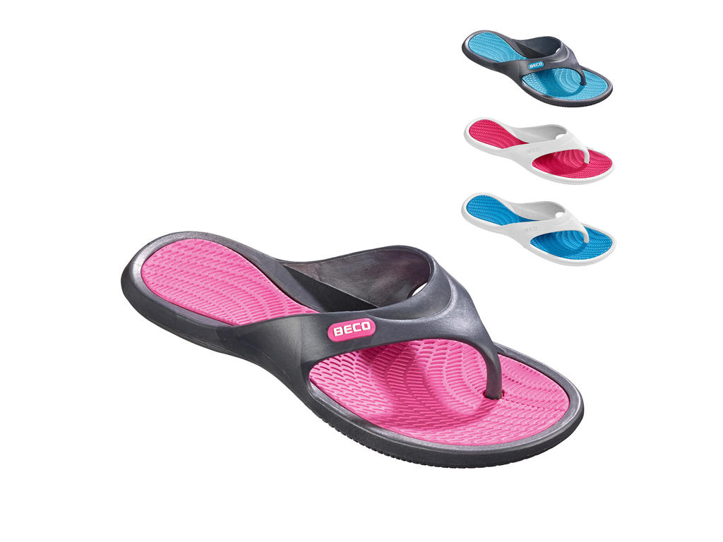 Badesandaler t/damer | Flip-Flop | Str. 36-41 | BECO