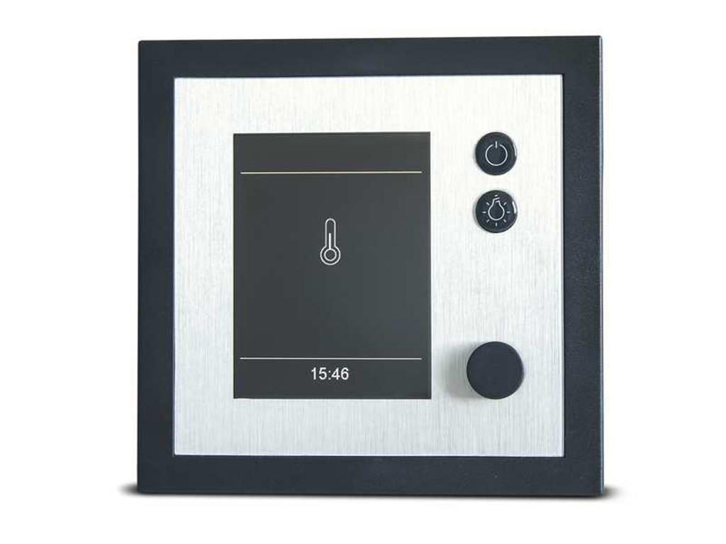 Styring til IR-Kabiner | EmoTec IR Antracit/Sølv | EOS