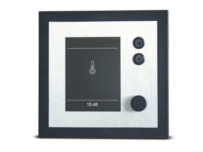 Styring til IR-Kabiner | EmoTec IR Antracit/Sølv | EOS