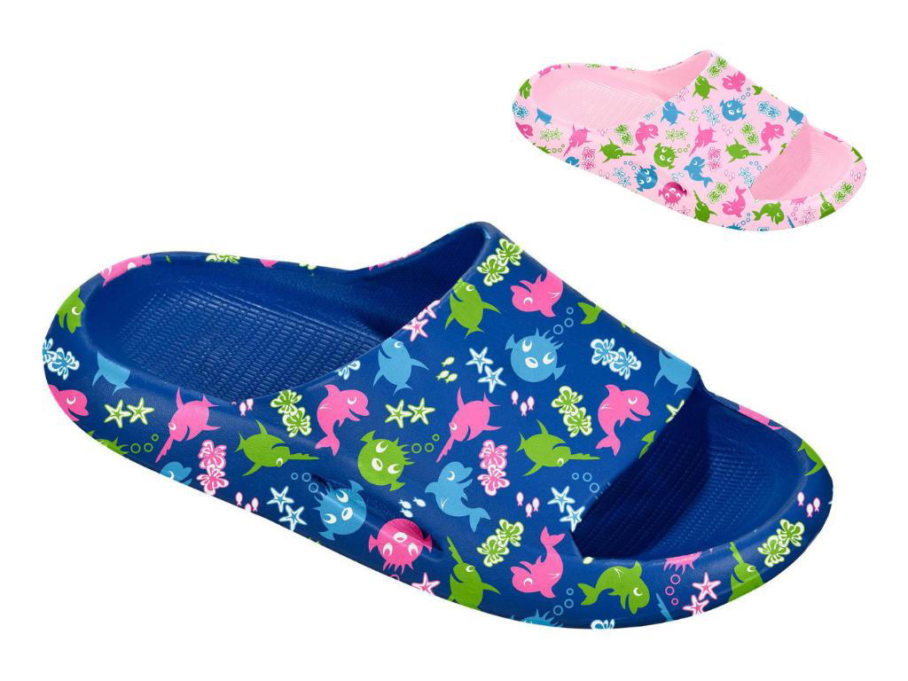 Badesandaler t/børn | M/print | BECO Sealife®