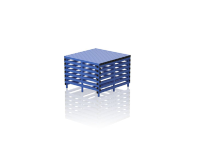 Platform 100 x 100 x 70 cm | PF1000/1000H700 | Vendiplas