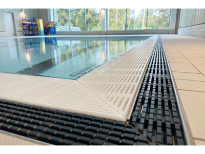 Rist t/overløbsrende - hjørne | OP Gratings® | Malmsten