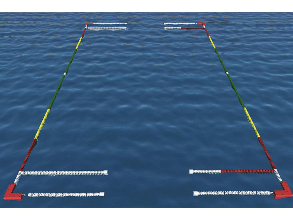 Bane t/strandvandpolo | Deluxe | L15 x B10-12,5 m | Malmsten