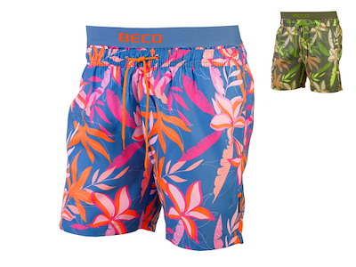 Badeshorts | Tropical Flowers | Classic Cropped DW | BECO
