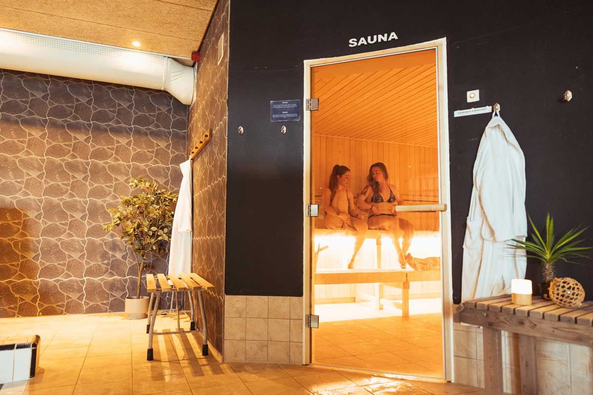 Sauna indgang