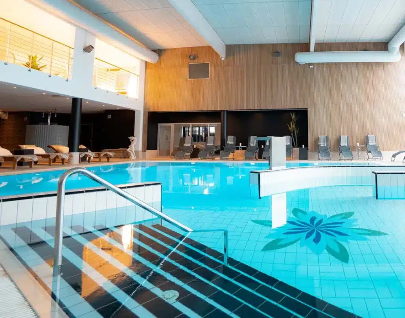 Pool- og wellnessområde hos Hotel Viking Aqua Spa & Wellness Resort