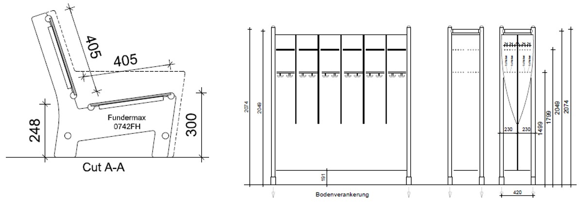 Skitsetegning af design