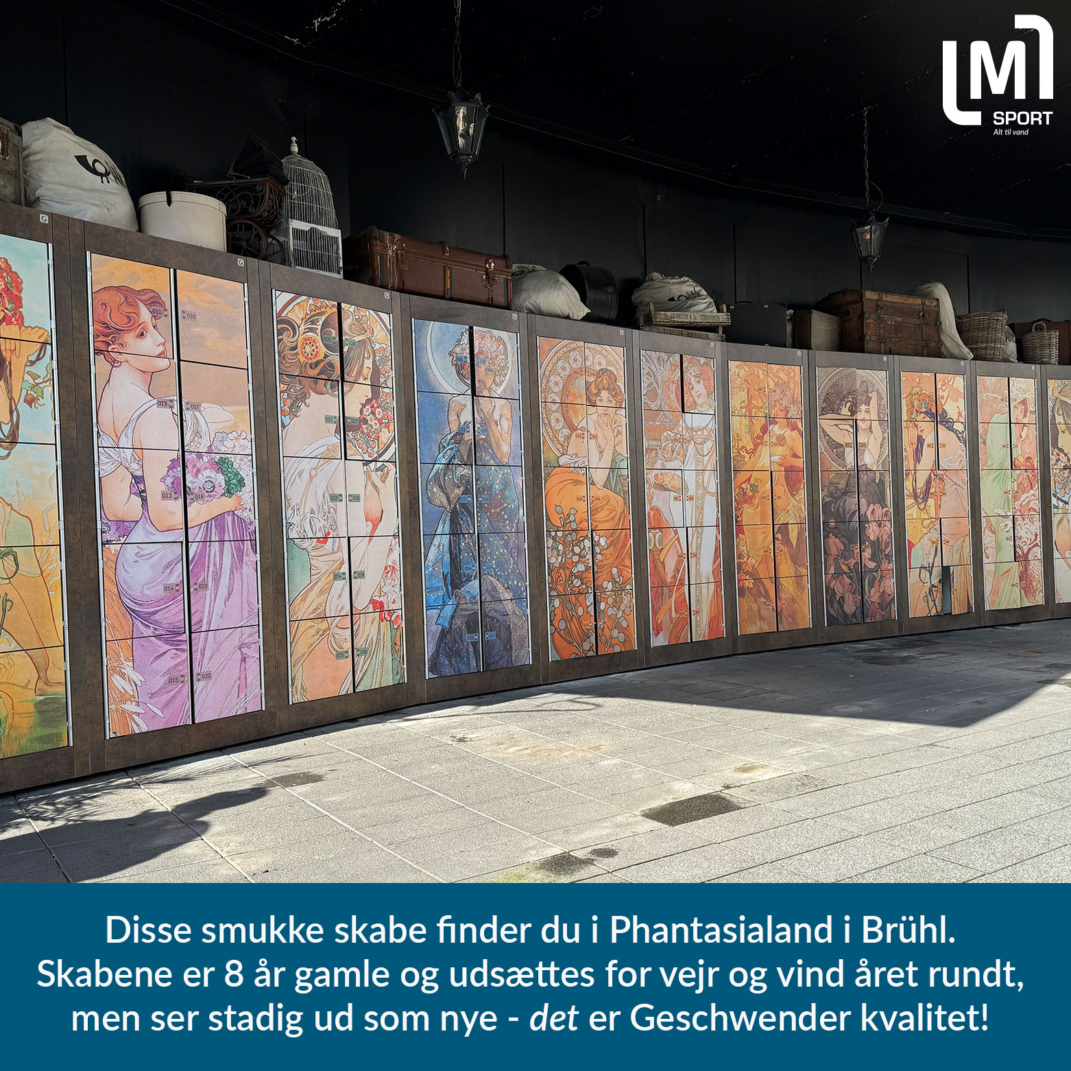 Geschwender skabslåger med billedmotiv